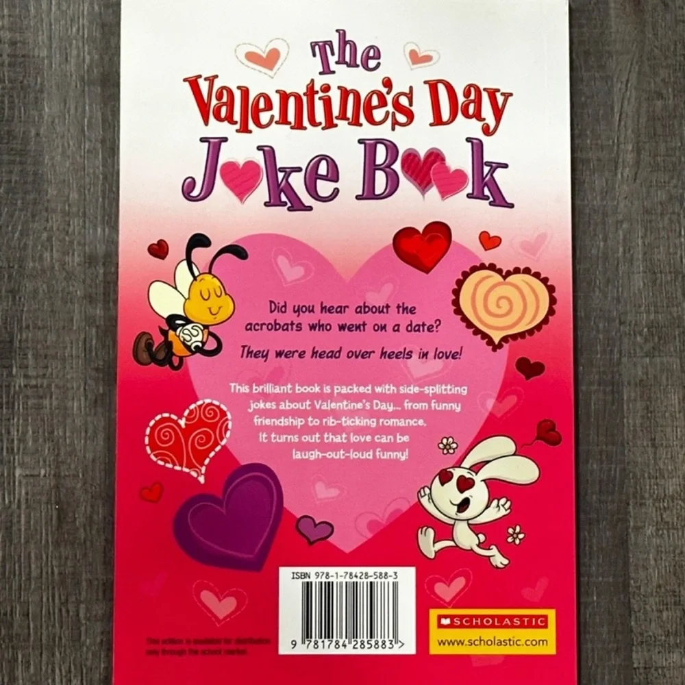 💞 New Scholastic Valentines Day Joke Book for Kids